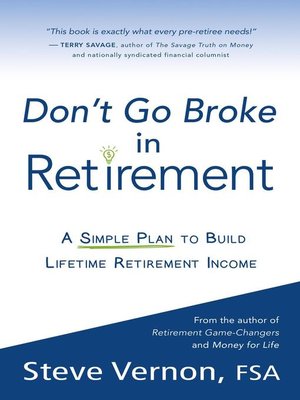 cover image of Don't Go Broke in Retirement